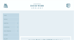 Desktop Screenshot of davidwebburology.com